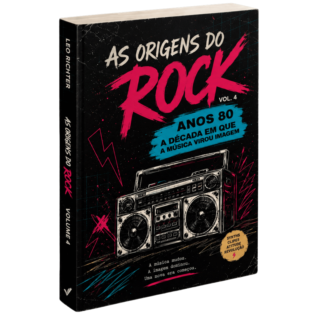 Livro físico As Origens do Rock - Anos 80